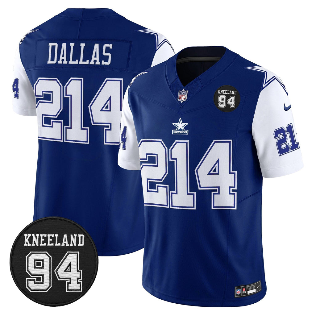 DAL #94 Marshawn Kneeland Memorial Patch Vapor Limited Jersey