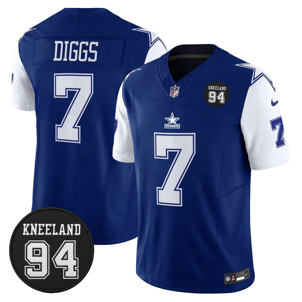 DAL #94 Marshawn Kneeland Memorial Patch Vapor Limited Jersey