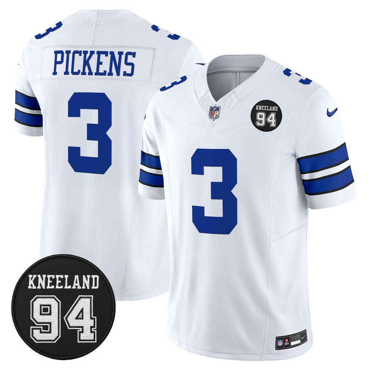 DAL #94 Marshawn Kneeland Memorial Patch Vapor Limited Jersey