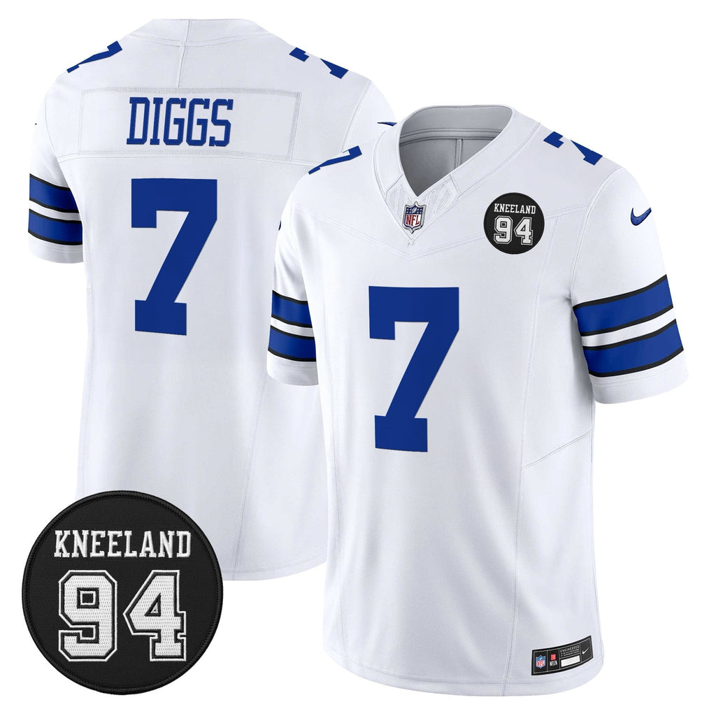 DAL #94 Marshawn Kneeland Memorial Patch Vapor Limited Jersey