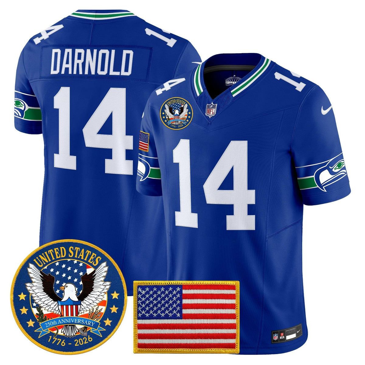 SEA "United States 250th Anniversary Patch" Vapor Limited Jersey
