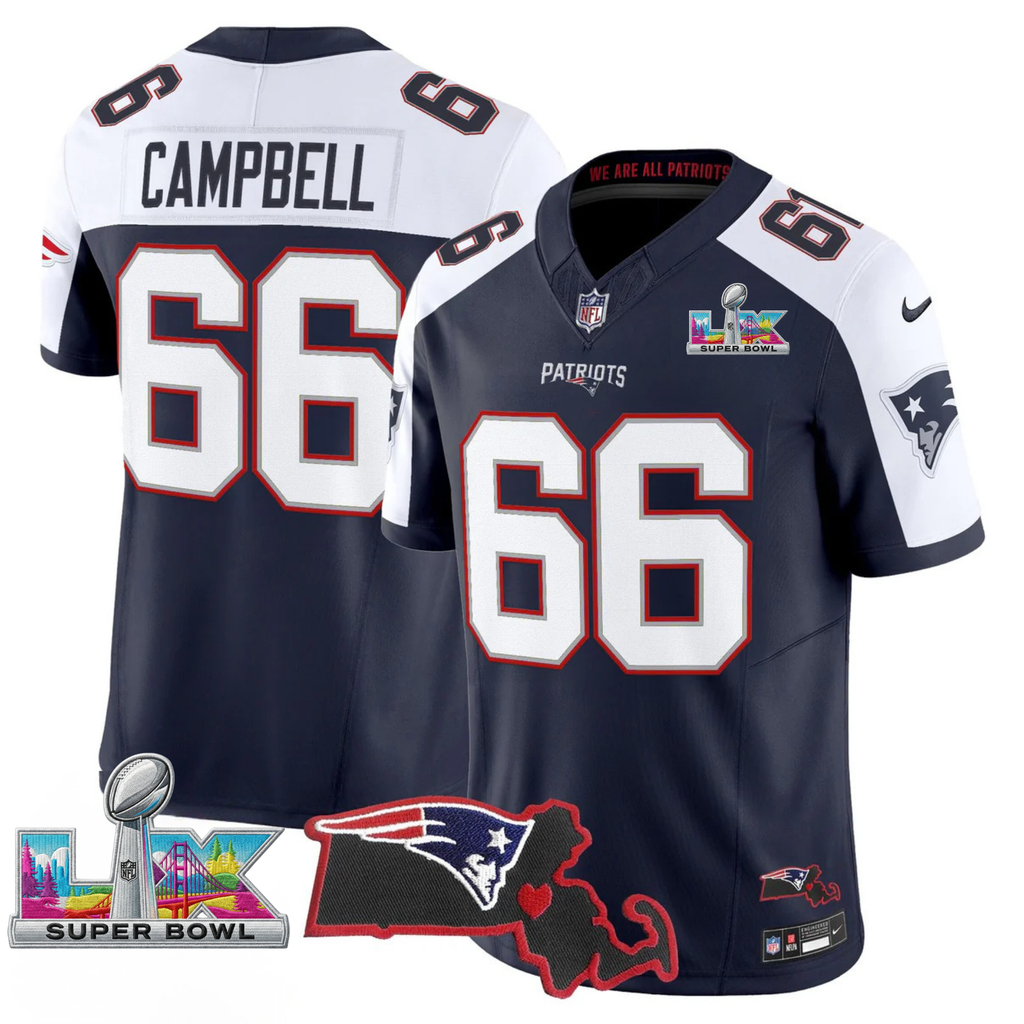 NE SB LX Game Patch Vapor Limited Jersey