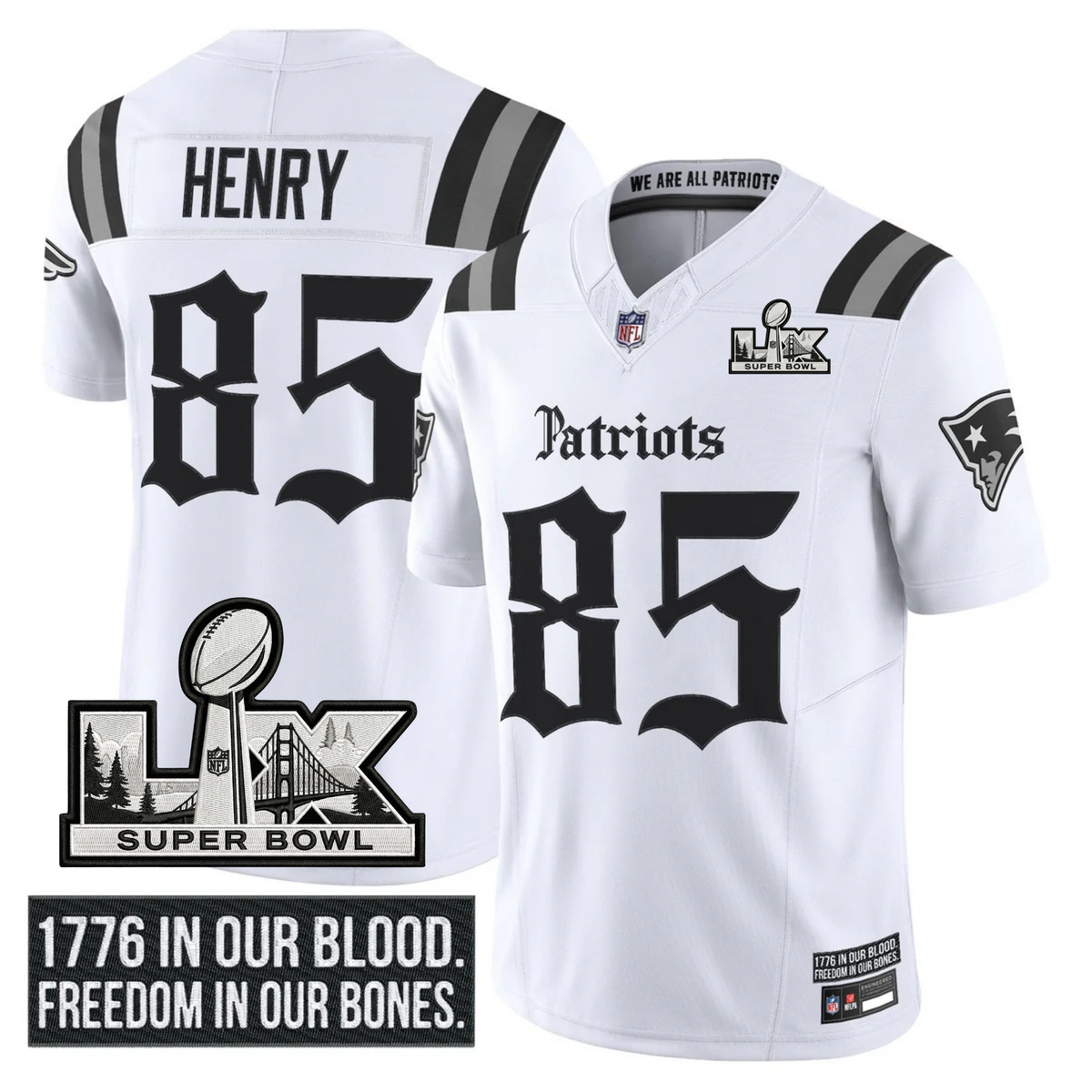 NE SB LX Patch Vapor Limited Gothic Jersey