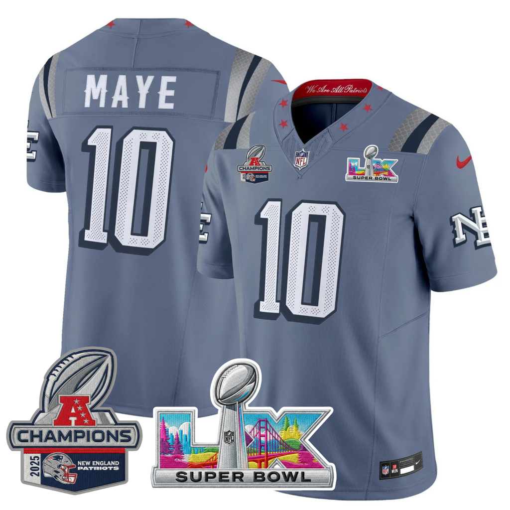 NE 2025 "Rivalries" AFC Champions Vapor Limited Jersey