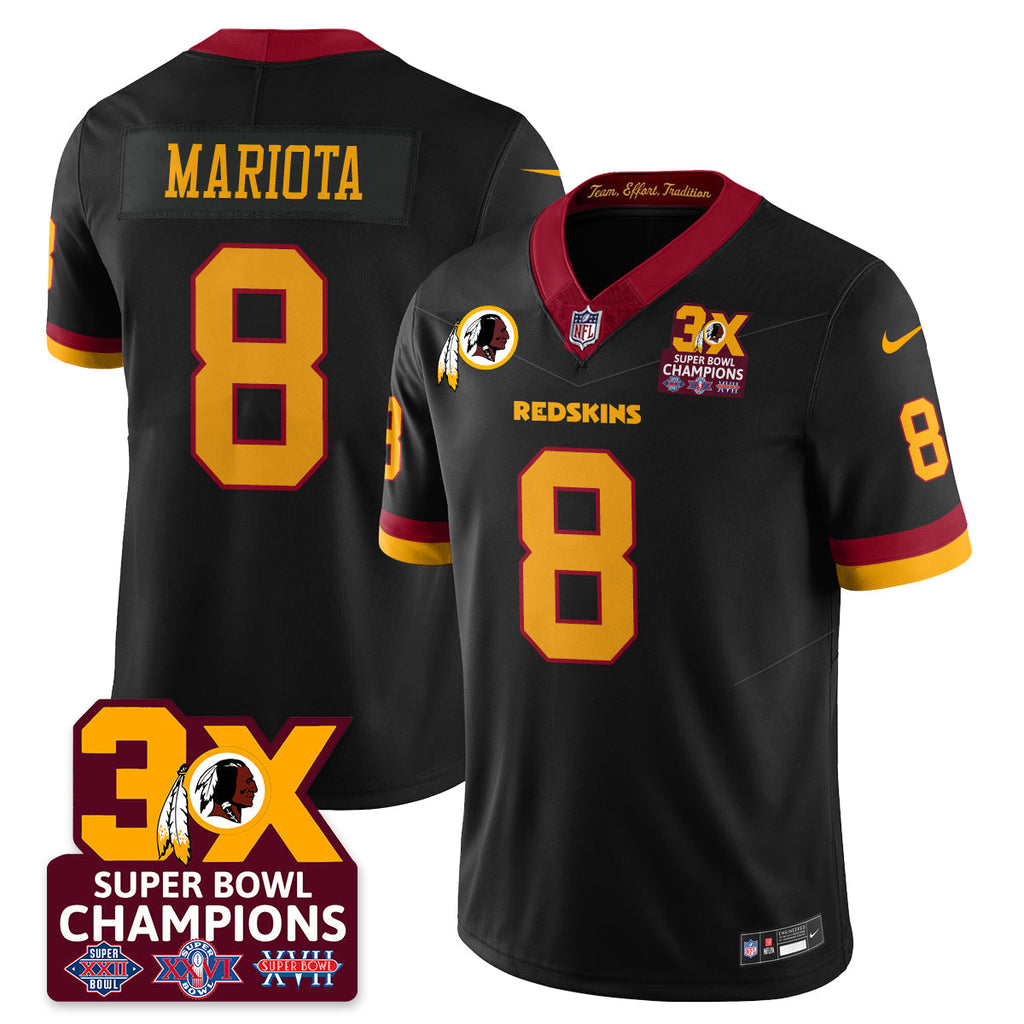 WAS 3-Time Champions Patch Vapor Limited Jersey