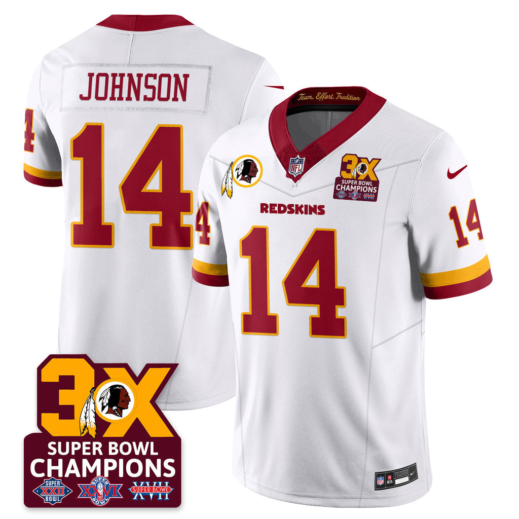 WAS 3-Time Champions Patch Vapor Limited Jersey