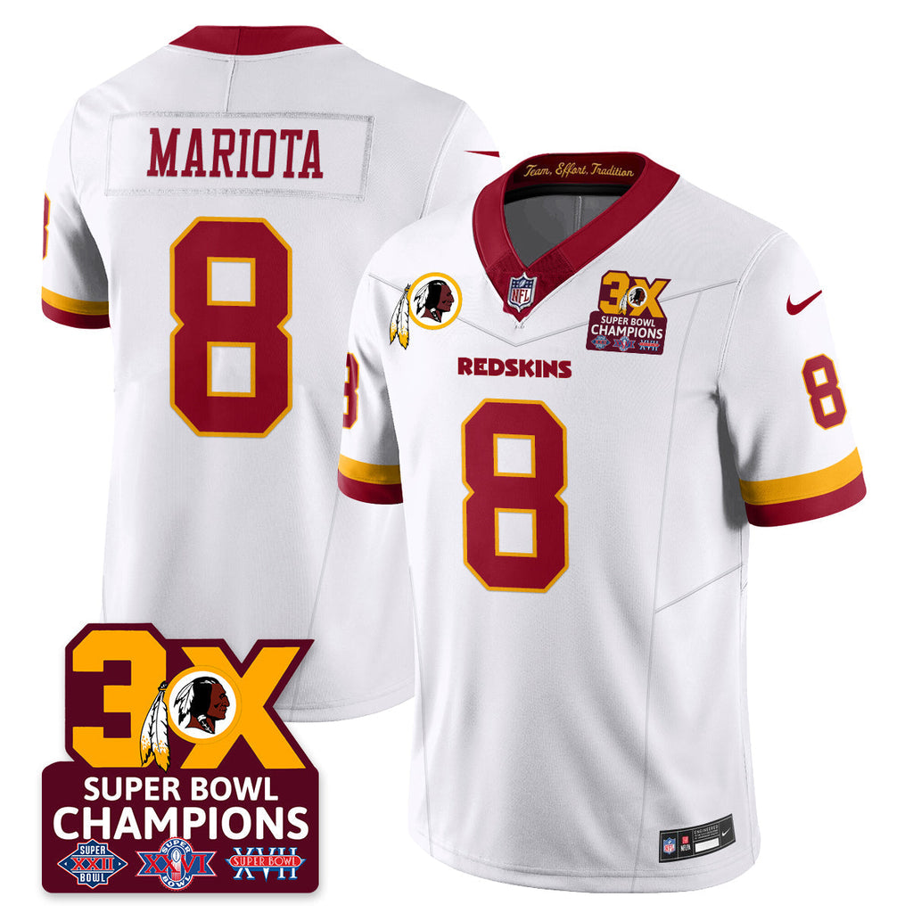 WAS 3-Time Champions Patch Vapor Limited Jersey