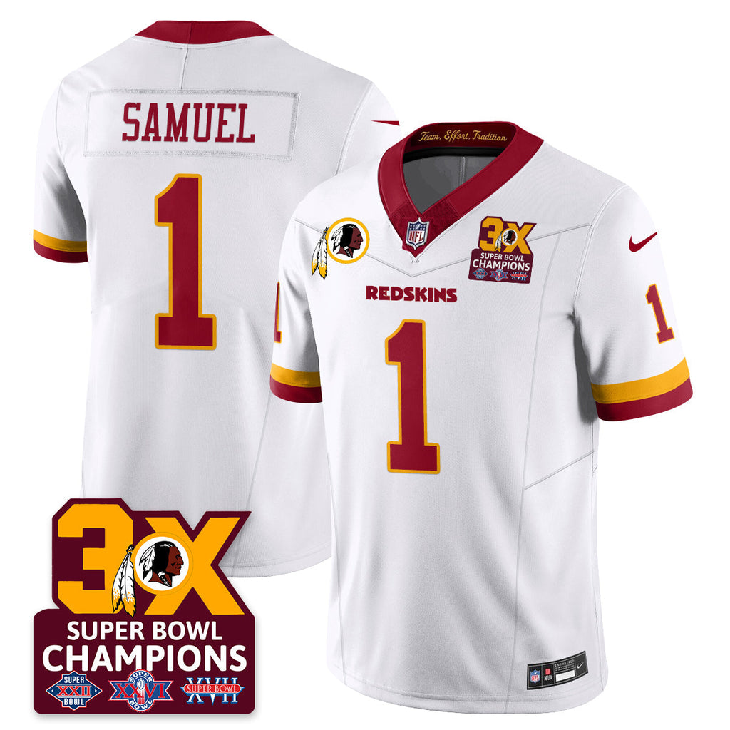 WAS 3-Time Champions Patch Vapor Limited Jersey