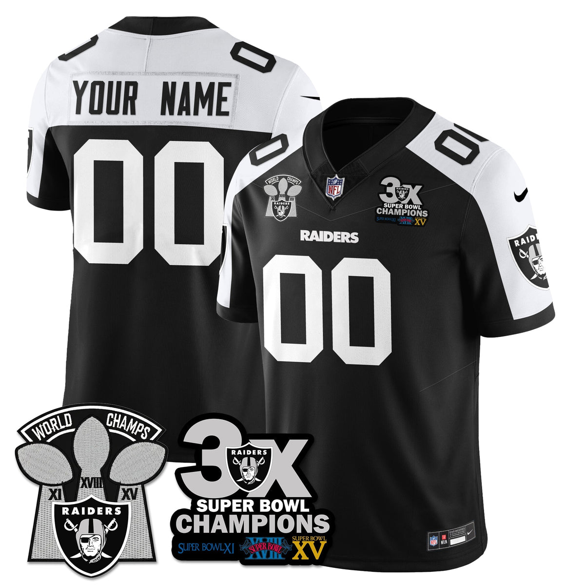 LVR 3-Time Champions Patch Vapor Limited Jersey
