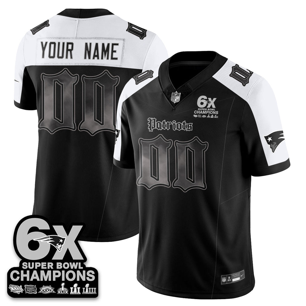 NE 'Dark Gothic' Vapor Limited Jersey - 6-Time Champions