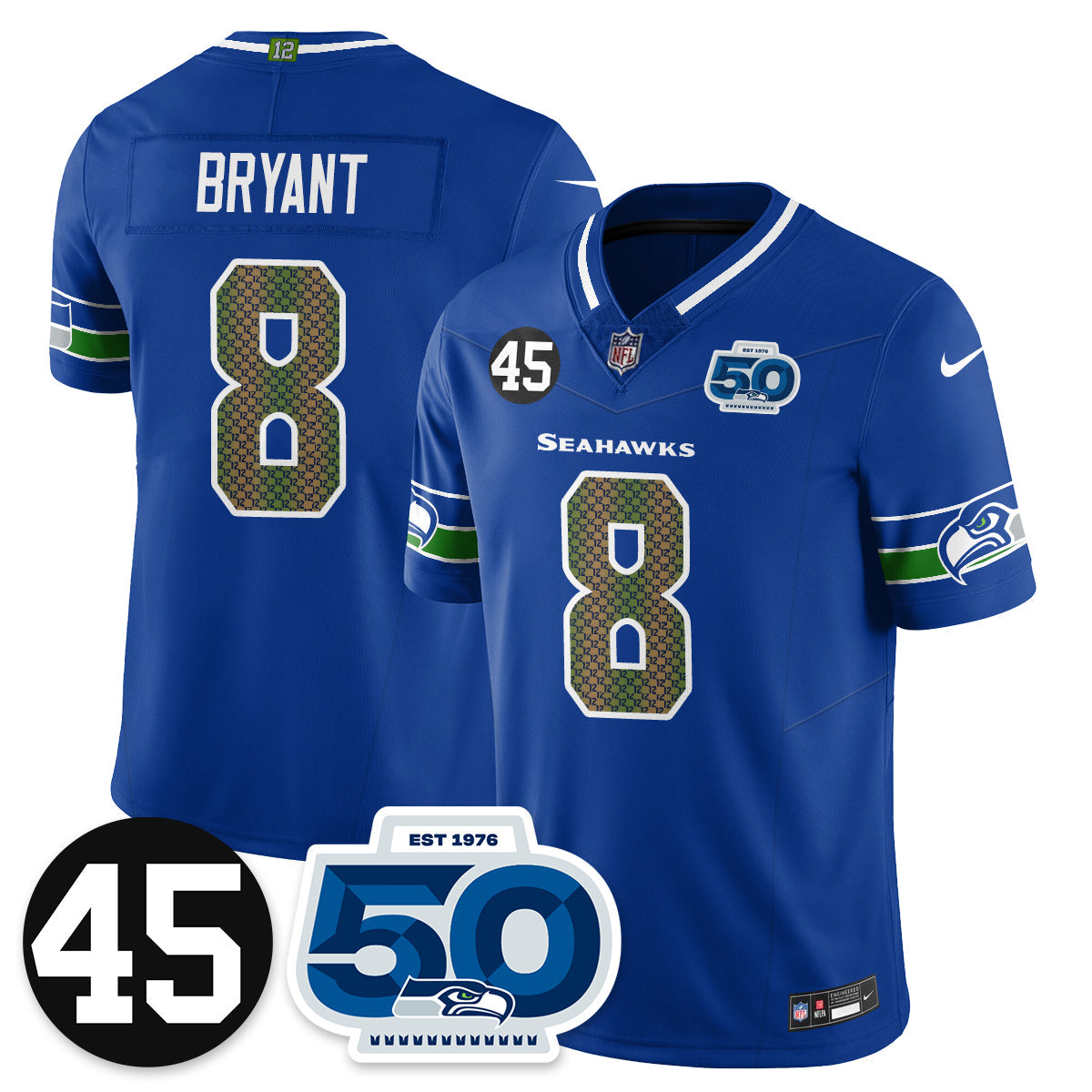 SEA Vapor Limited Jersey - Honor Kenny Easley