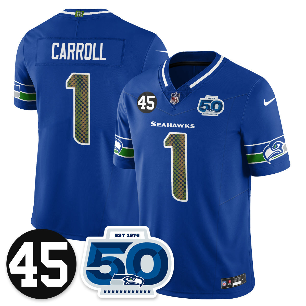 SEA Vapor Limited Jersey - Honor Kenny Easley