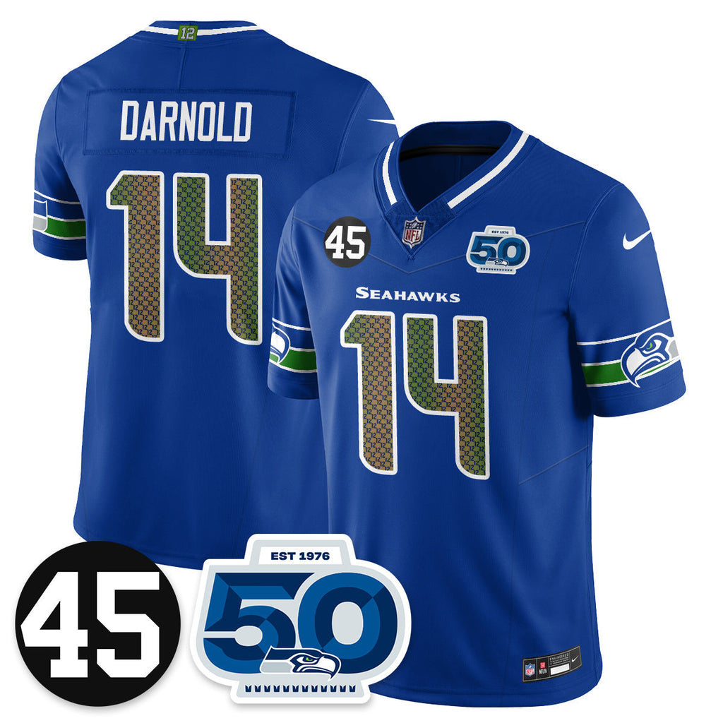 SEA Vapor Limited Jersey - Honor Kenny Easley