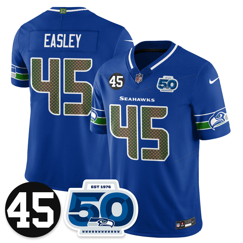 SEA Vapor Limited Jersey - Honor Kenny Easley