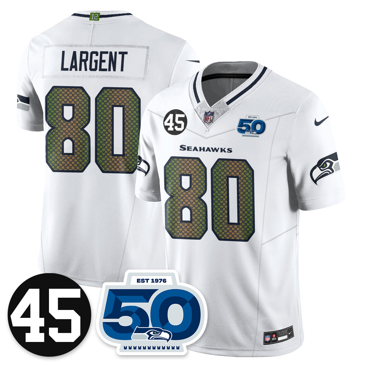SEA Vapor Limited Jersey - Honor Kenny Easley