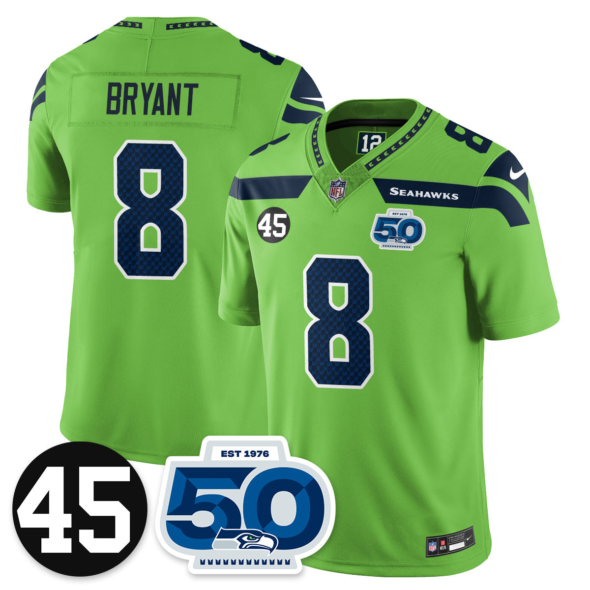 SEA Vapor Limited Jersey - Honor Kenny Easley