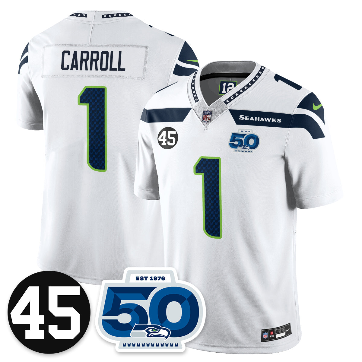 SEA Vapor Limited Jersey - Honor Kenny Easley