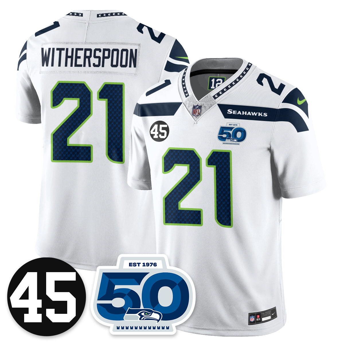 SEA Vapor Limited Jersey - Honor Kenny Easley