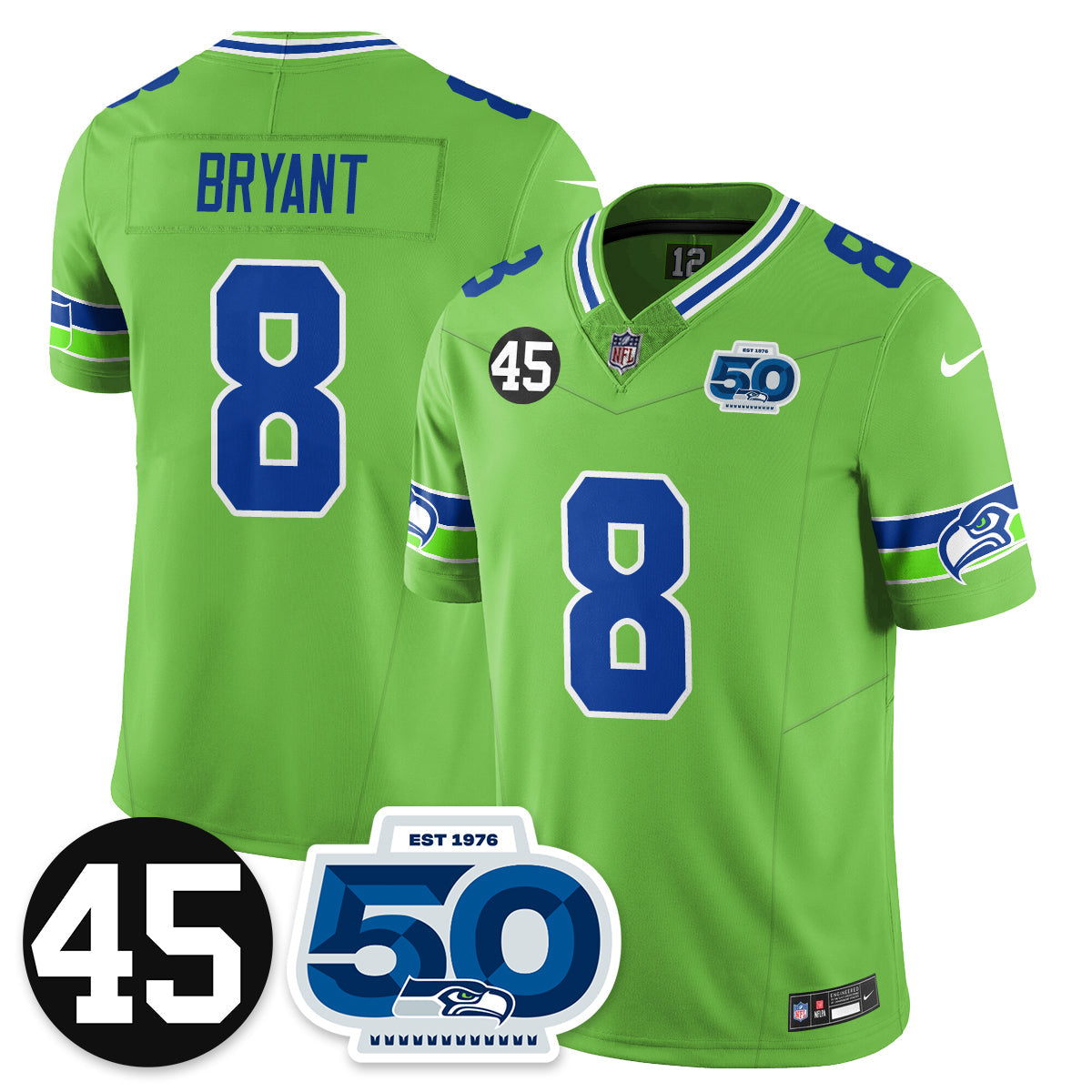SEA Vapor Limited Jersey - Honor Kenny Easley