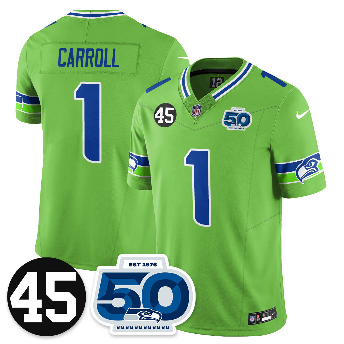 SEA Vapor Limited Jersey - Honor Kenny Easley