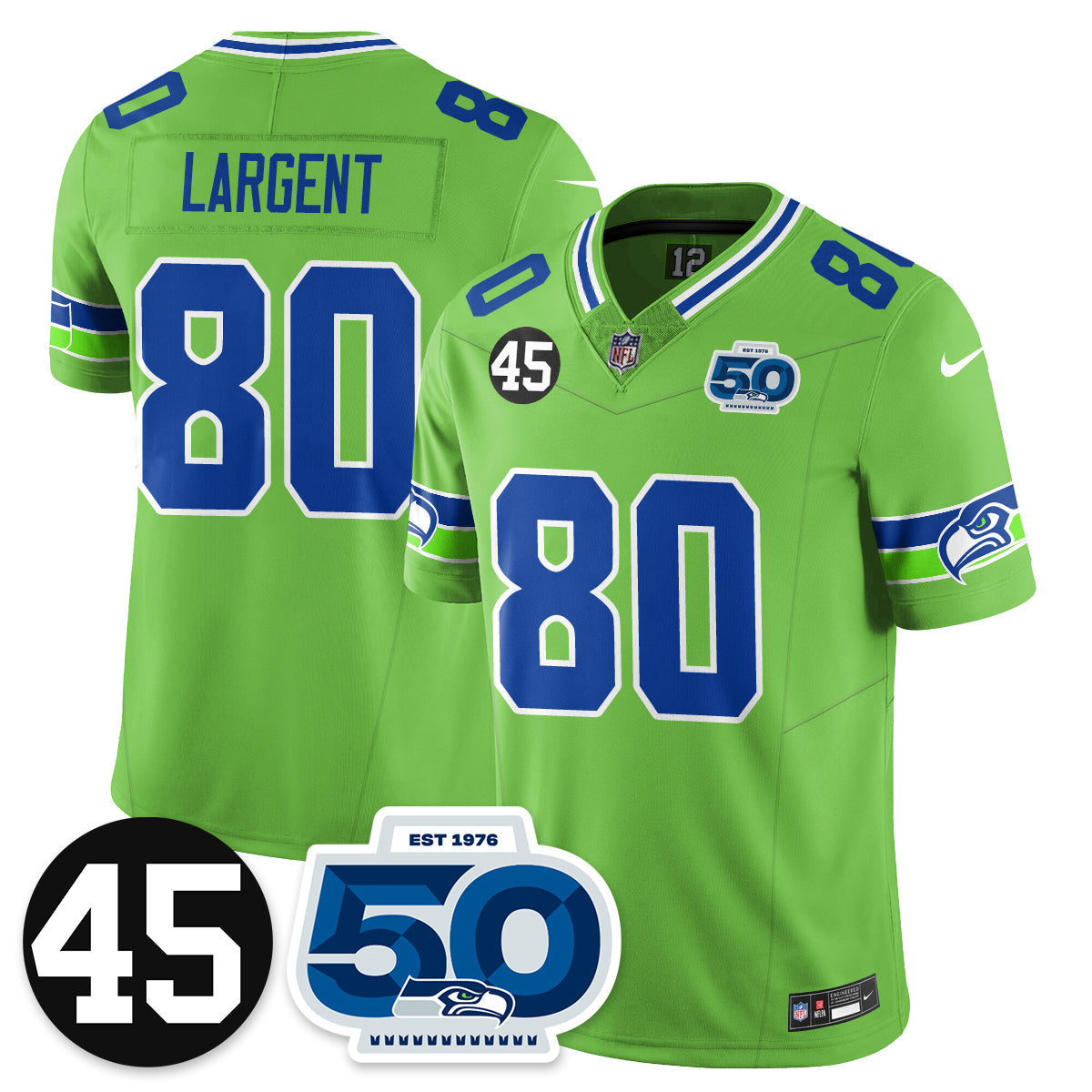 SEA Vapor Limited Jersey - Honor Kenny Easley