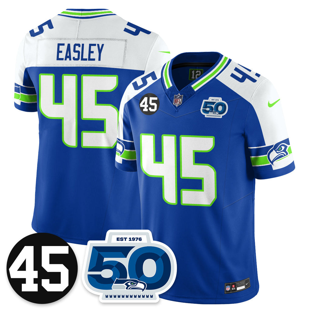 SEA Vapor Limited Jersey - Honor Kenny Easley