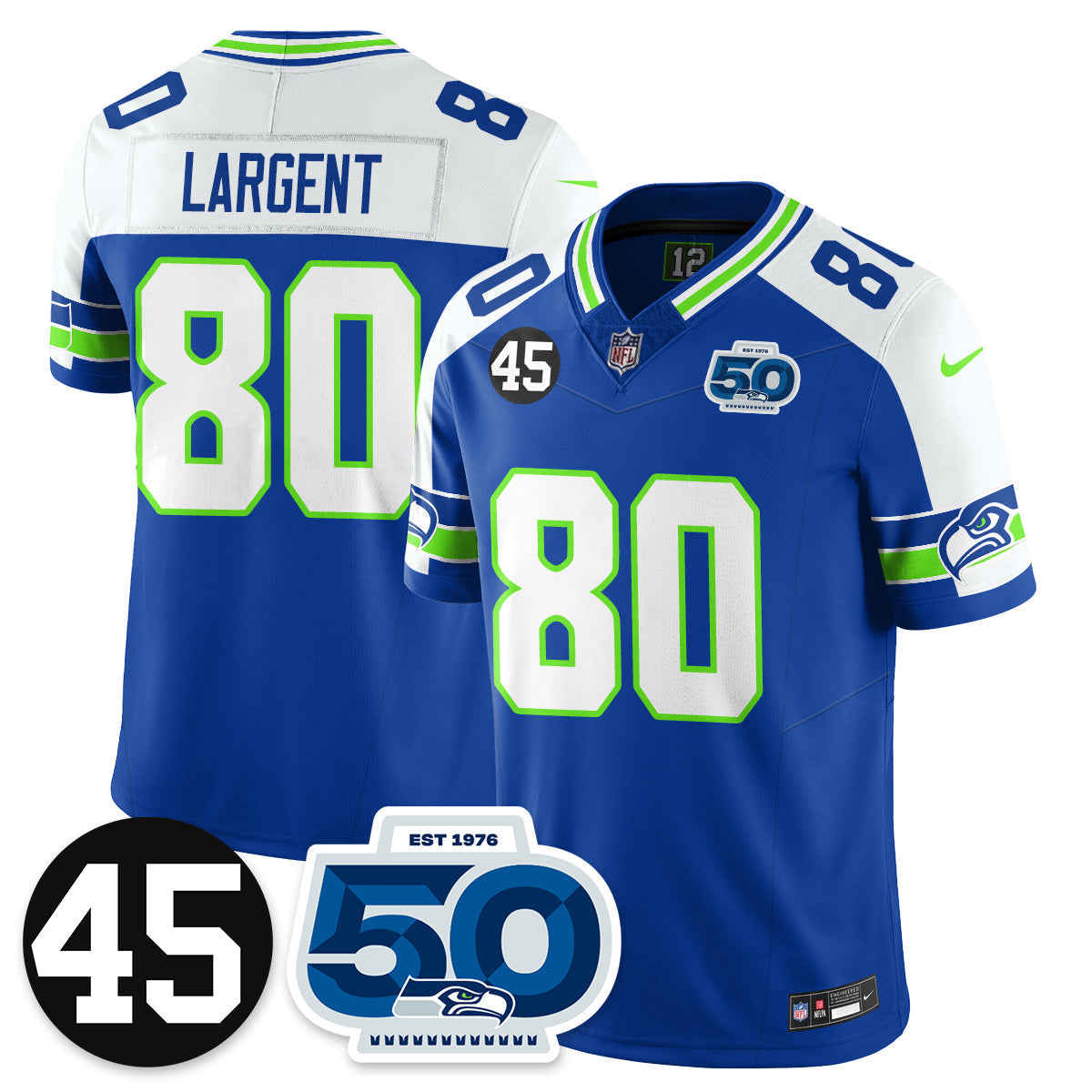 SEA Vapor Limited Jersey - Honor Kenny Easley
