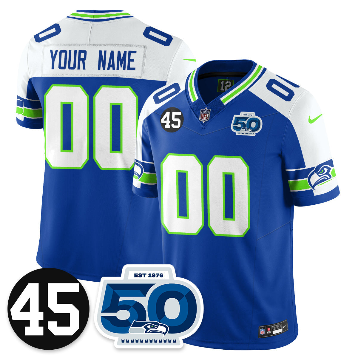 SEA Vapor Limited Jersey - Honor Kenny Easley
