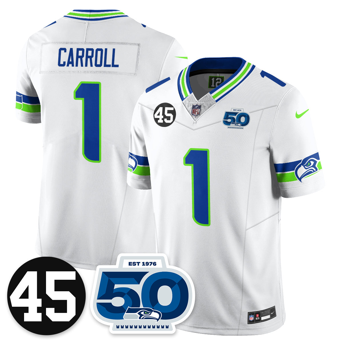 SEA Vapor Limited Jersey - Honor Kenny Easley