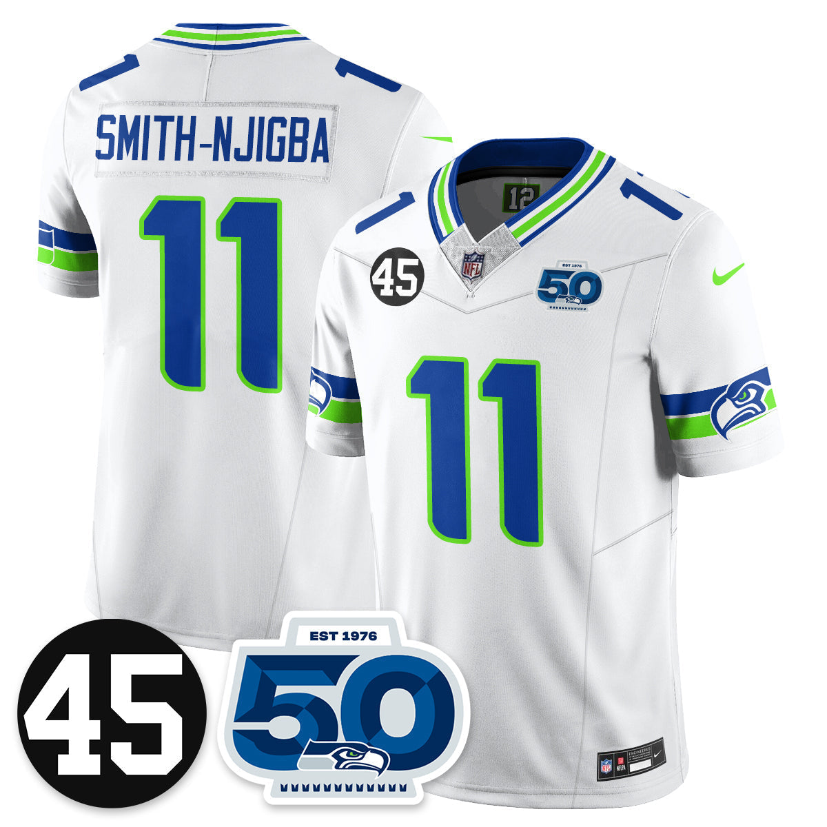 SEA Vapor Limited Jersey - Honor Kenny Easley