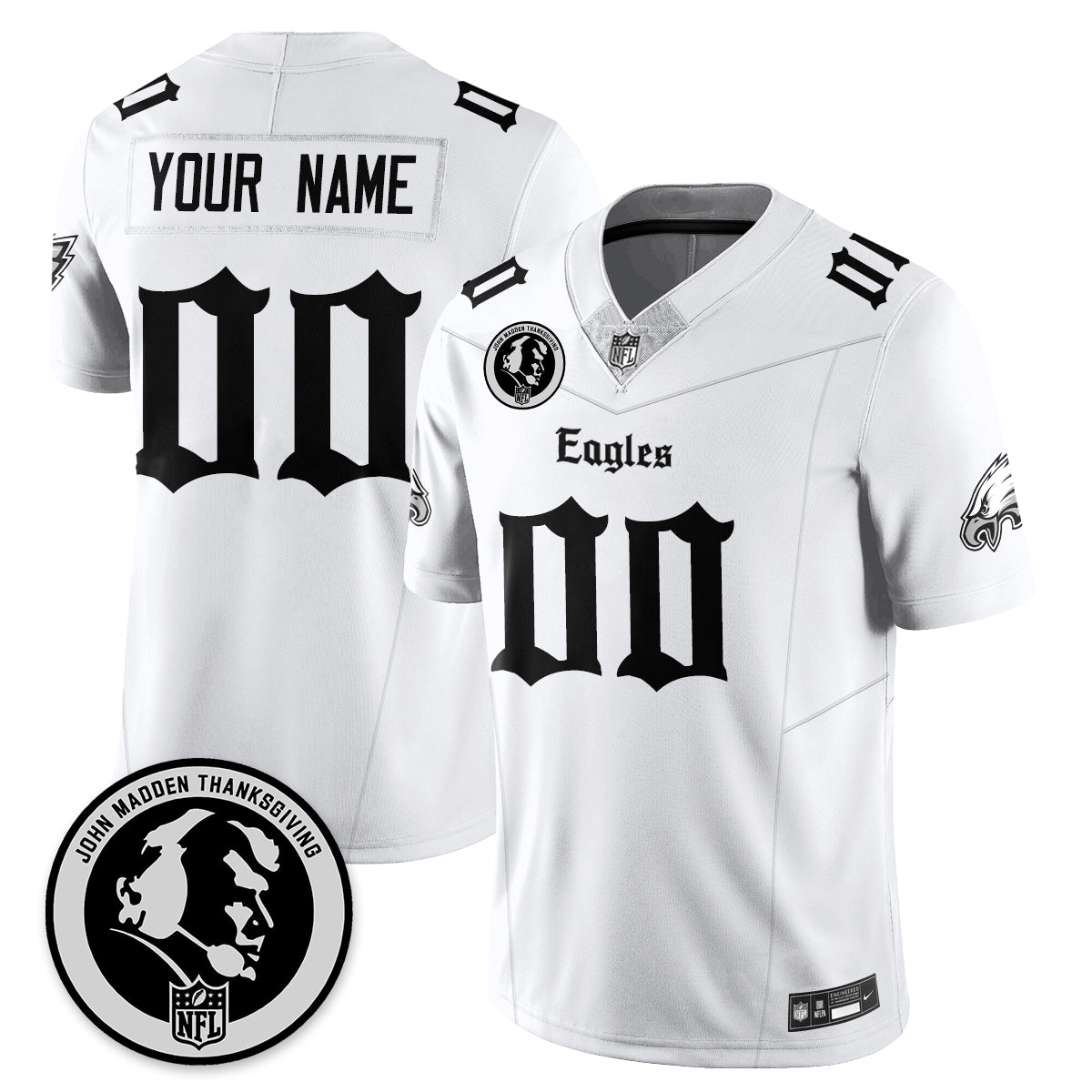 PHI Gothic Vapor Limited Jersey - John Madden Patch