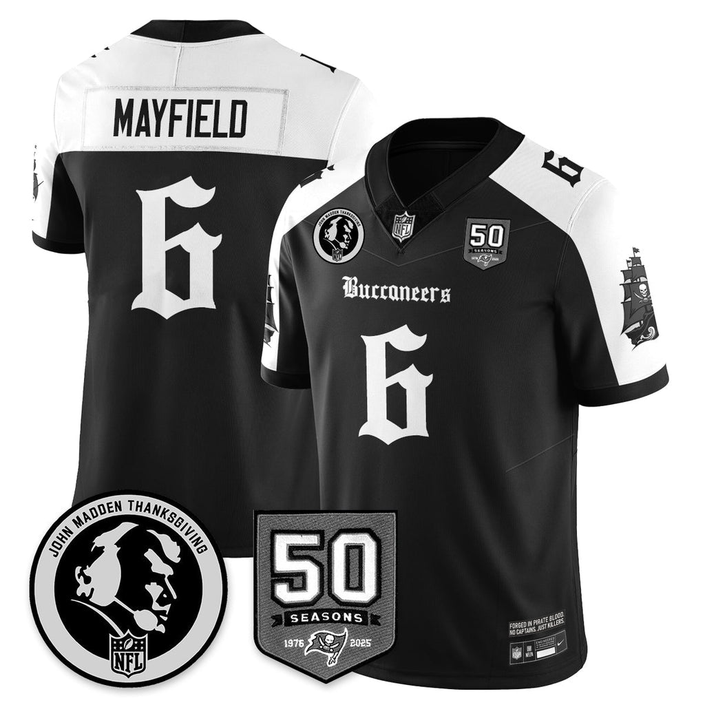 TB Gothic Vapor Limited Jersey - John Madden Patch