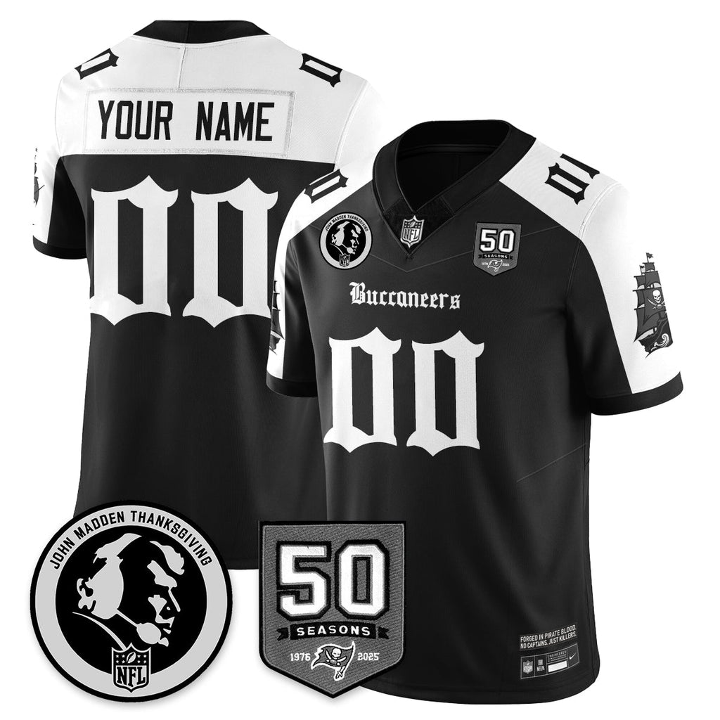 TB Gothic Vapor Limited Jersey - John Madden Patch