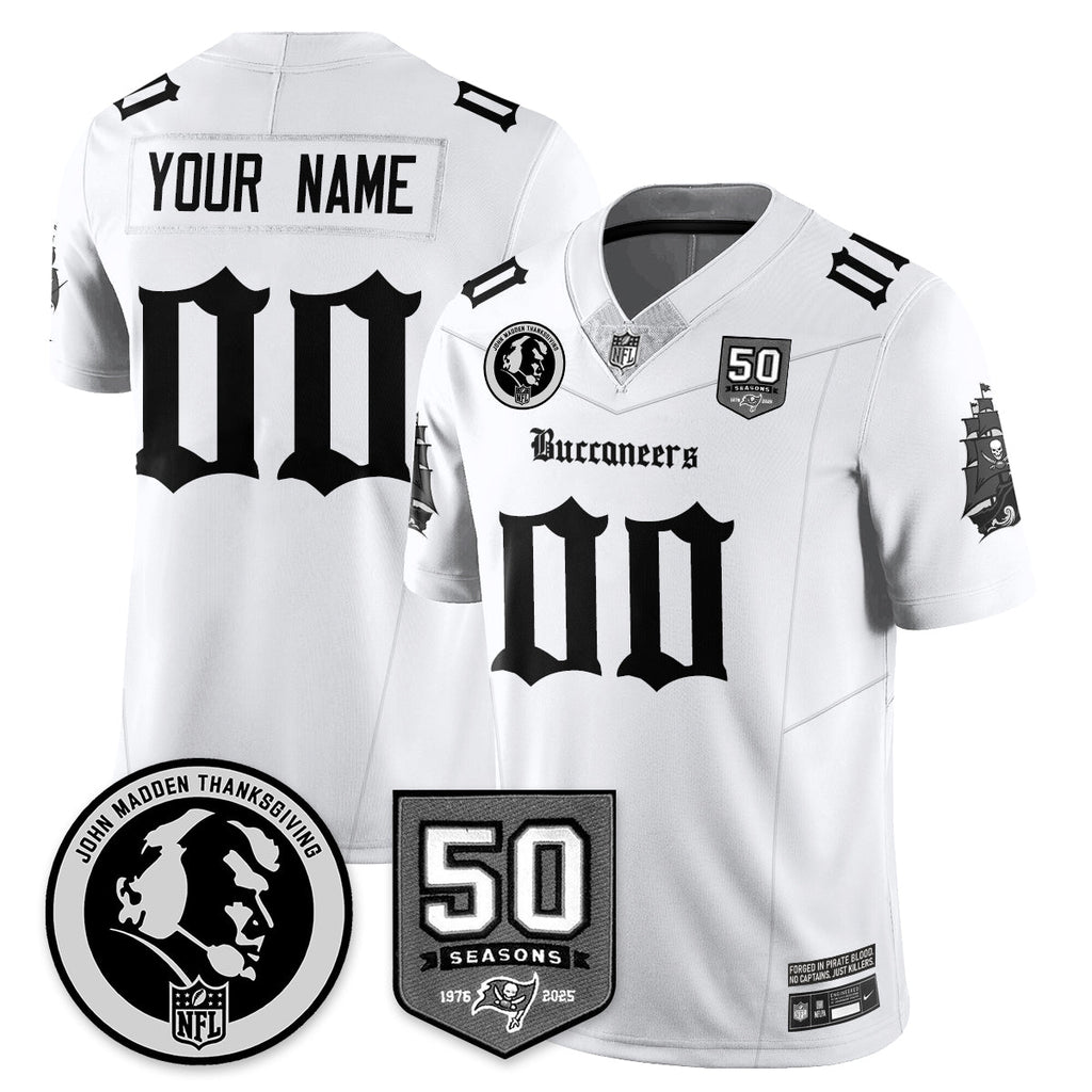 TB Gothic Vapor Limited Jersey - John Madden Patch
