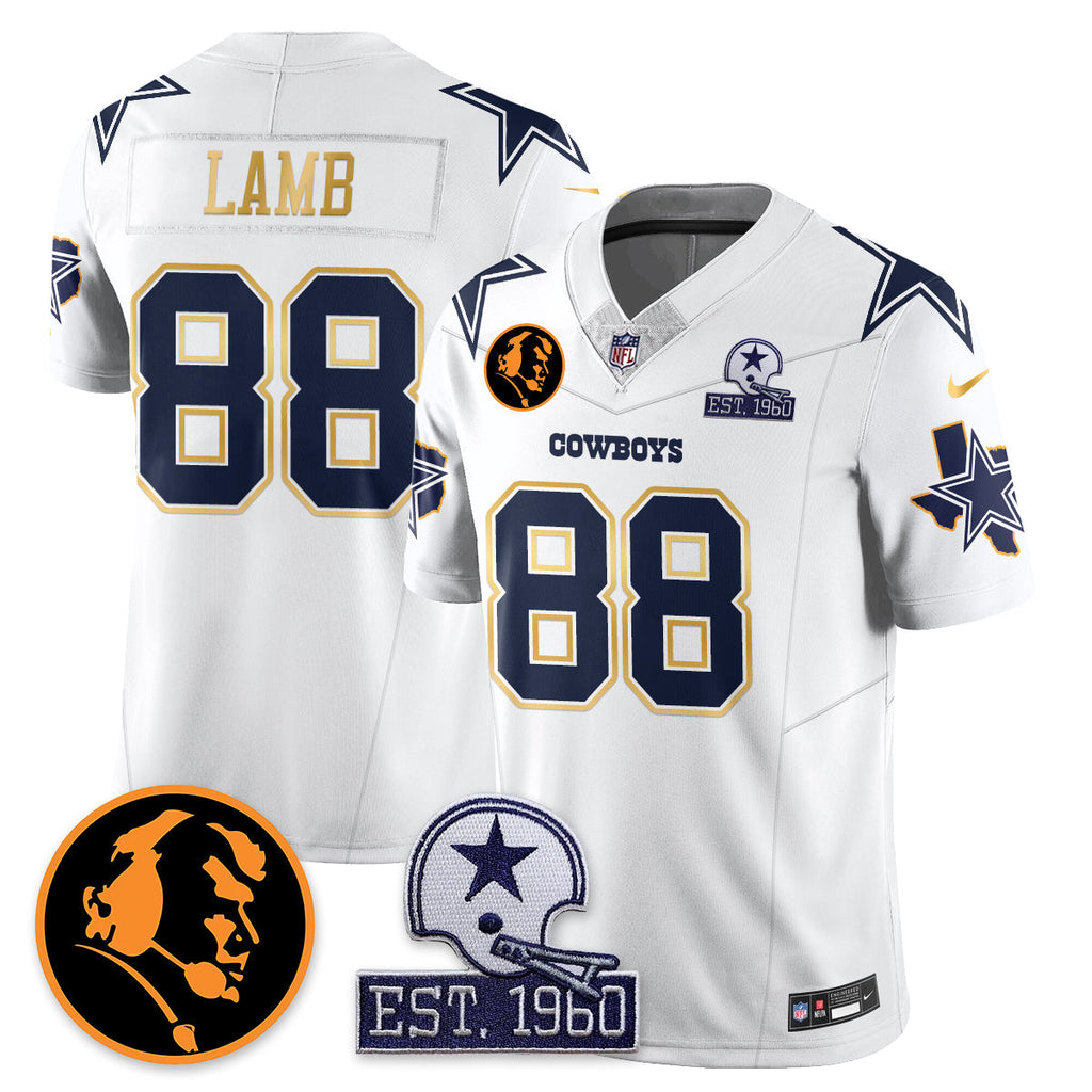 DAL Vapor Limited Gold Jersey - John Madden Patch