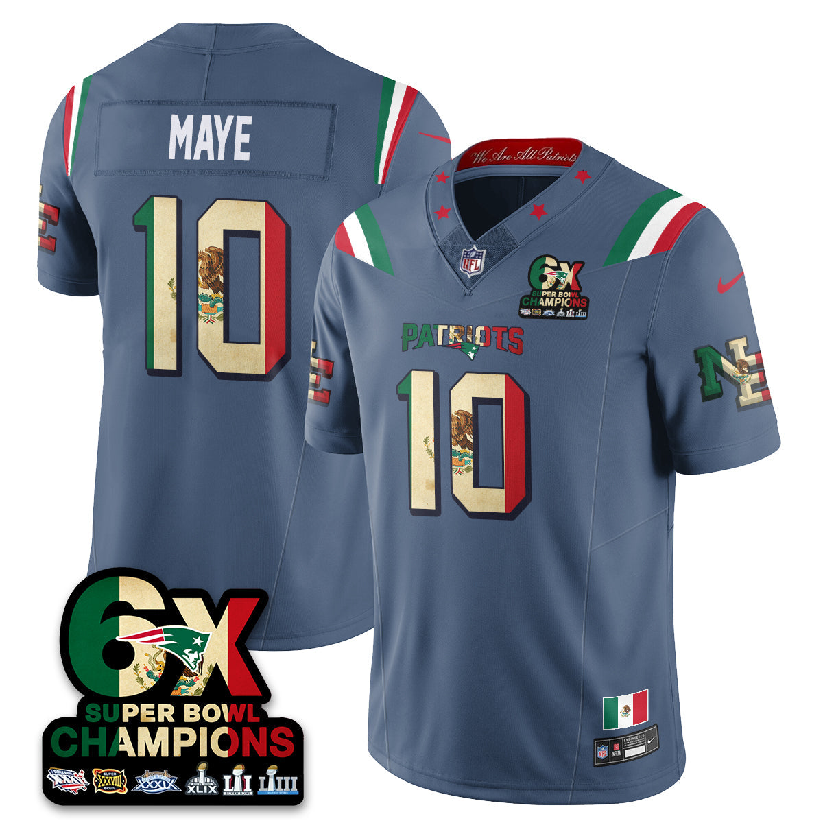 NE Mexico Vapor Limited Jersey