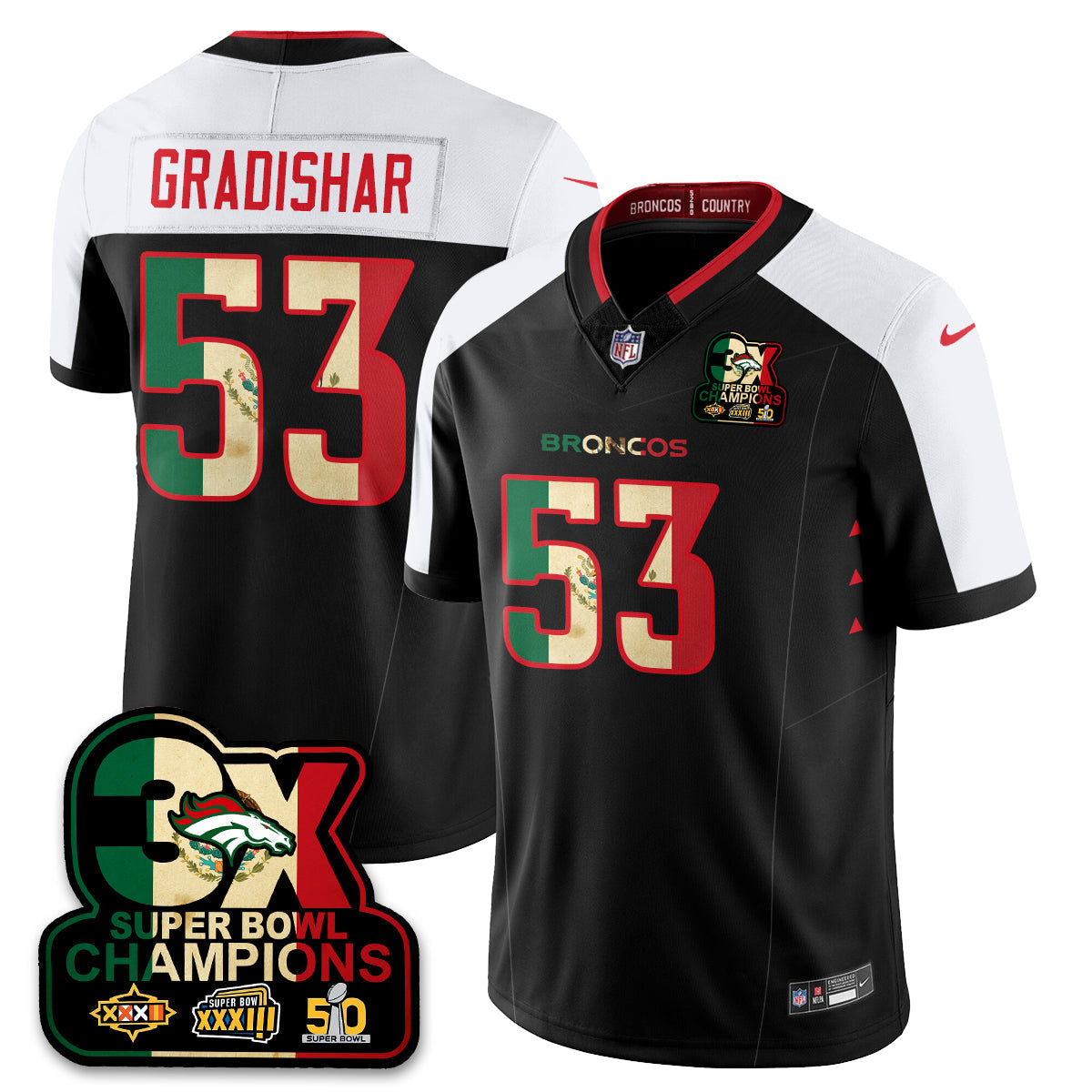 DEN Mexico Vapor Limited Jersey