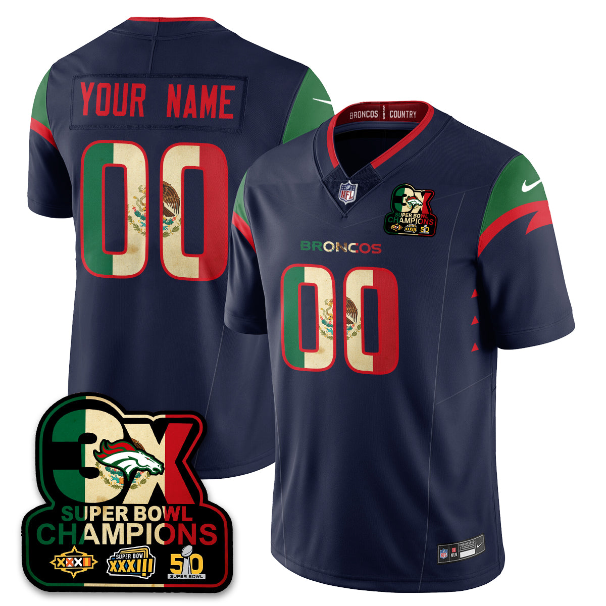 DEN Mexico Vapor Limited Jersey