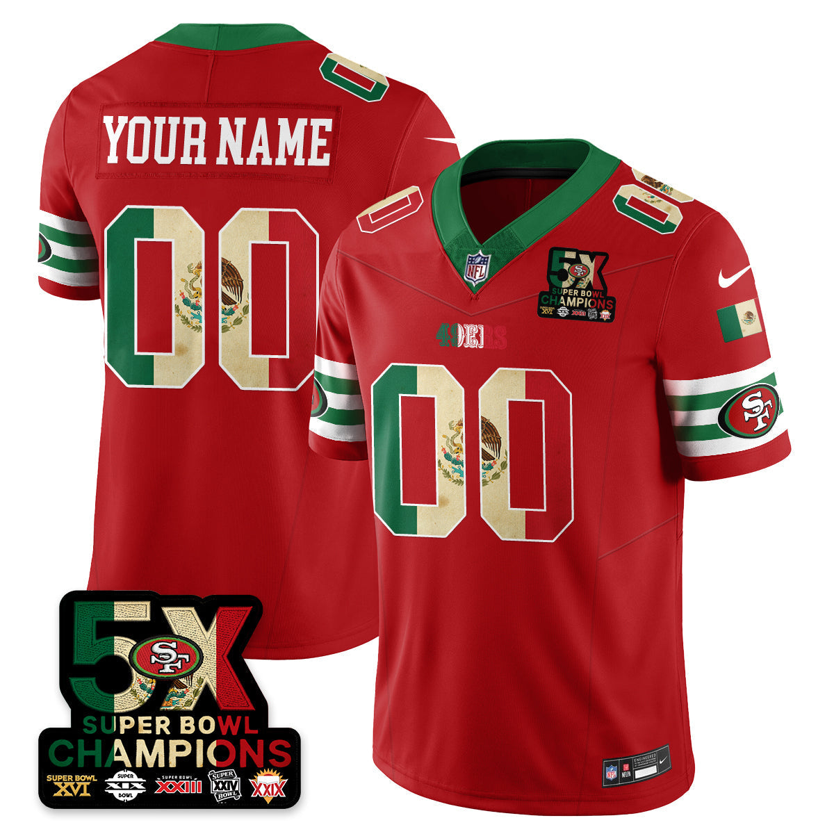 SF Mexico Vapor Limited Jersey