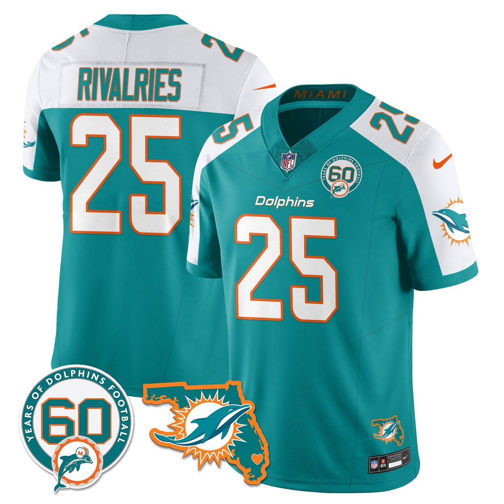 MIA 60th Season Vapor Limited Jersey