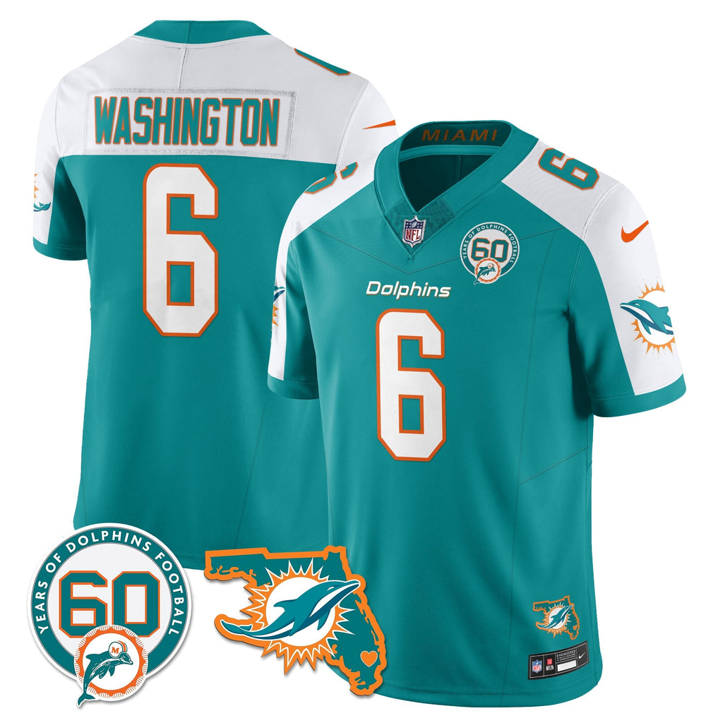 MIA 60th Season Vapor Limited Jersey