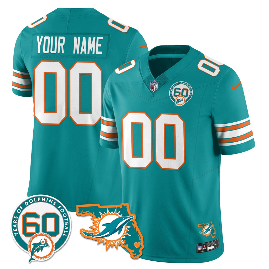 MIA 60th Season Vapor Limited Jersey