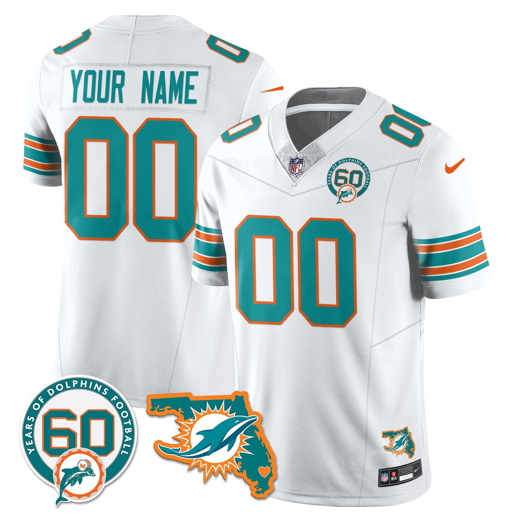 MIA 60th Season Vapor Limited Jersey