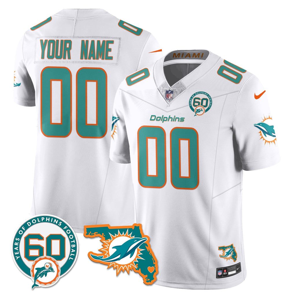 MIA 60th Season Vapor Limited Jersey
