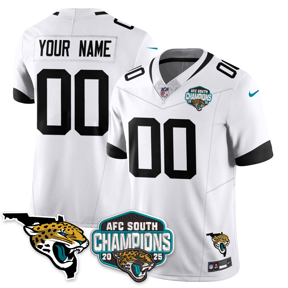 JAX AFC South Division Champions Vapor Limited Jersey