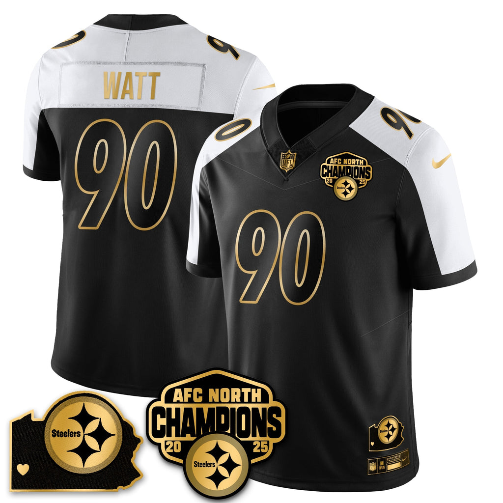 PIT AFC North Division Champions Vapor Limited Gold Jersey
