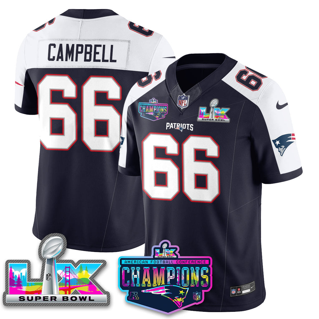 NE 2025 Vapor Jersey - AFC Champions Limited Patch