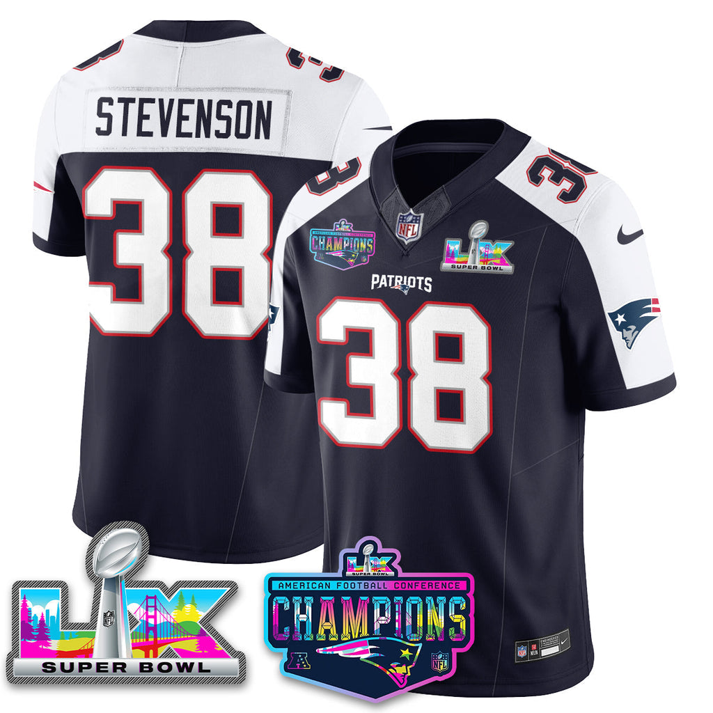 NE 2025 Vapor Jersey - AFC Champions Limited Patch