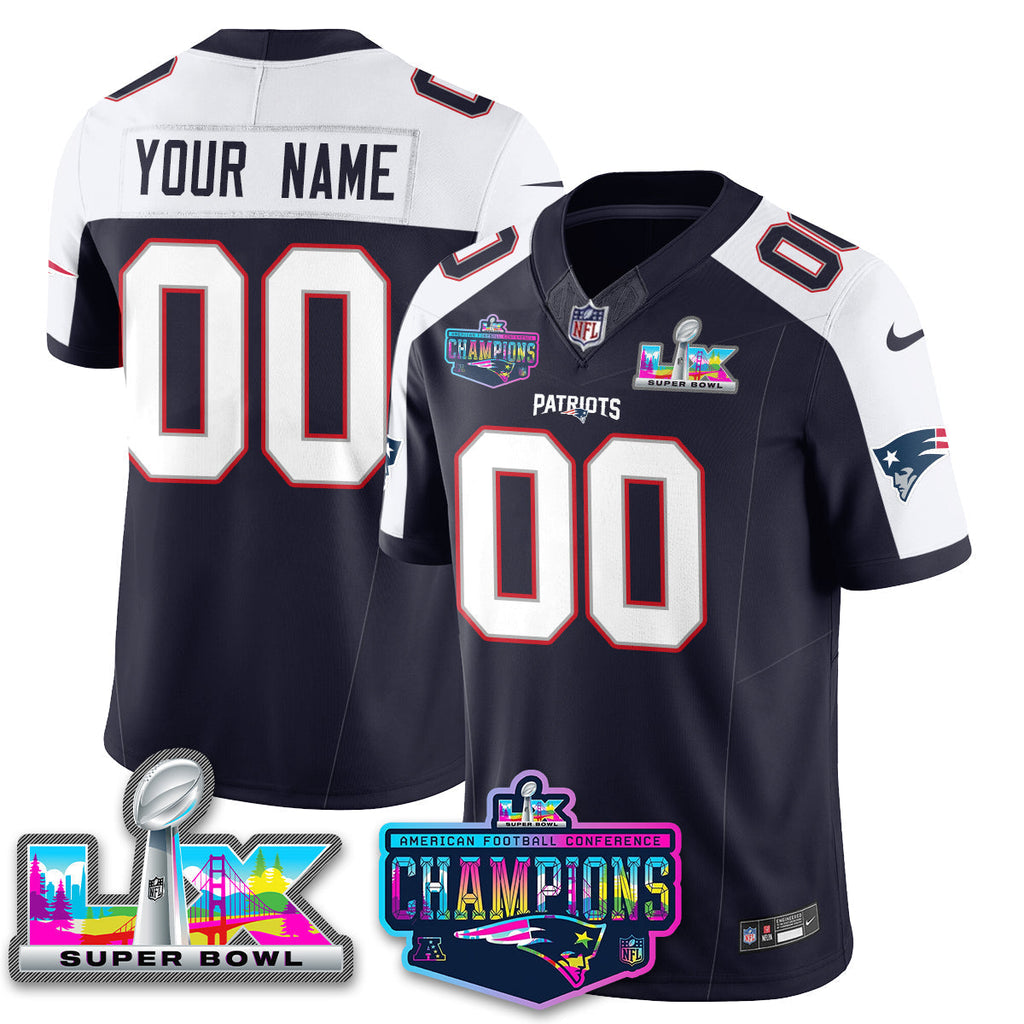 NE 2025 Vapor Jersey - AFC Champions Limited Patch