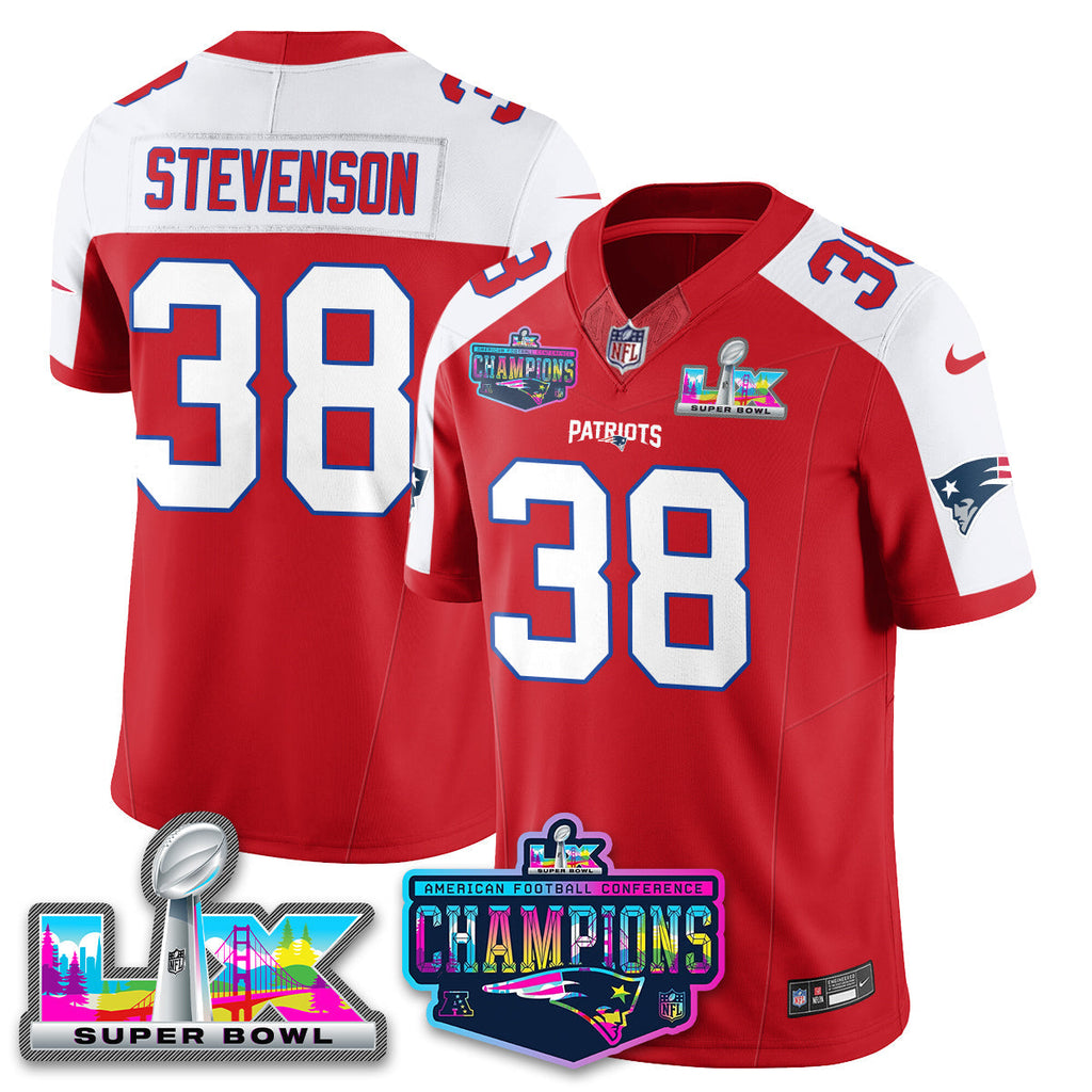 NE 2025 Vapor Jersey - AFC Champions Limited Patch